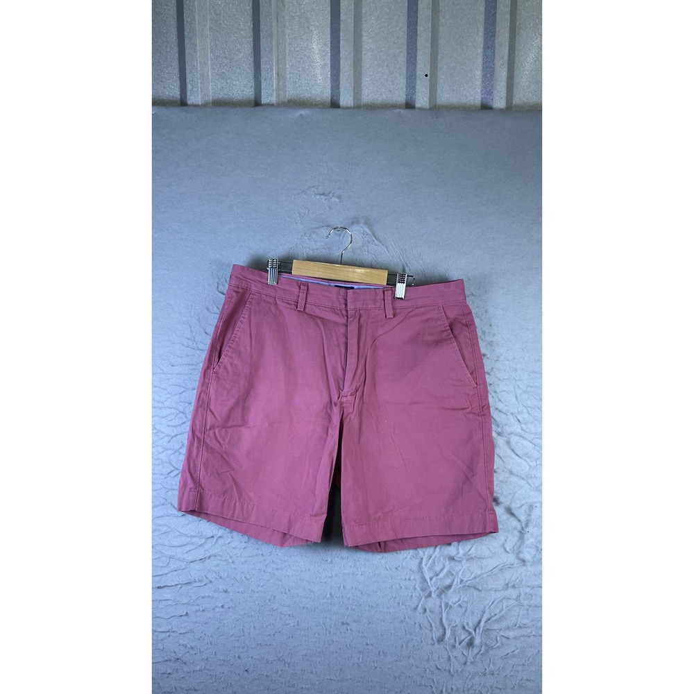 J.Crew Reade Chino Shorts Mens 33 Pink Excellent Cotton Casual Summer